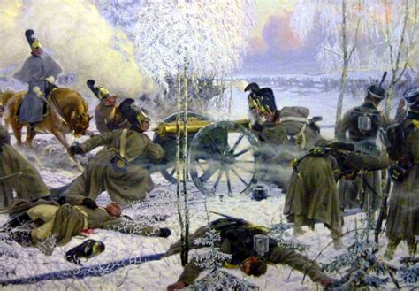 Russian Artillery Troops During Napoleons Invasion Militaire Tenues