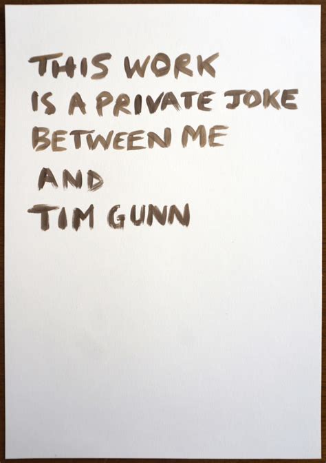Private Jokes Tim Gunn Tim Etchells Drawing 2014 Image Courtesy Of The Artist 72dpi Tim Etchells