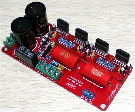 LM3886 BTL 2 0 Pure Power Amplifier Board 2 100W Btl Speaker Board