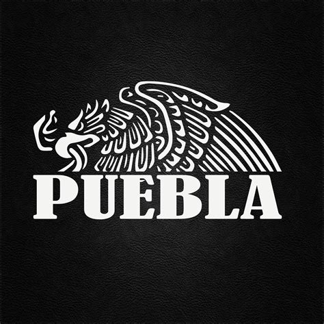 Puebla Escudo Mexicano Sticker Decal Aguila Mexicana Mexicano