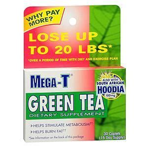 Nicholas perricone told viewers of the oprah winfrey show that you could lose 10 pounds in six weeks simply by substituting the coffee you drink with green tea. Mega-T Green Tea Weight Loss Supplement with Hoodia ...