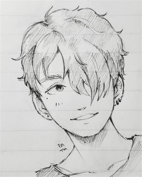 Looks Like A Teenage Victor From Yoi Guy Drawing Manga Drawing