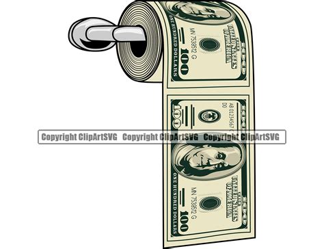 Money Toilet Paper Roll 100 Hundred Dollar Bills Knot Cash Etsy Uk