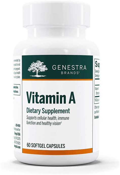 How it helps, the best supplements, and dosage and safety tips. Genestra Brands - Vitamin A - Helps Maintain Eyesight ...