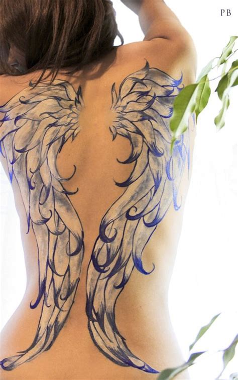 Angel Wing Tattoos For Women On Back Tattoo Ideas