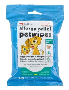 The petkin daily cleaning wipes are a great way to quickly clean your pet on a daily basis and control pet odors. Allergy Relief Pet Wipes (15ct) - Petkin