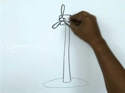 A basic saguaro cactus in a desert landscape is one of my favorite things to draw. How to Draw a Wind Mill - YouTube