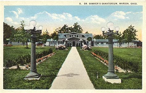 1930s Vintage Postcard Dr Sawyers Sanatorium Marion Ohio Blank Postcards