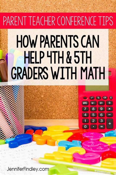 Parent Teacher Conference Tips Supporting 4th And 5th Graders With