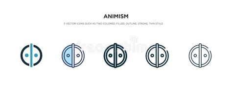 Animism Icon Isolated Animism Icon Vector Illustration From Religion