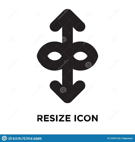 Download Resize Icon Vector Isolated On White Background, Logo Concept Of Stock Vector - Illustration of ...