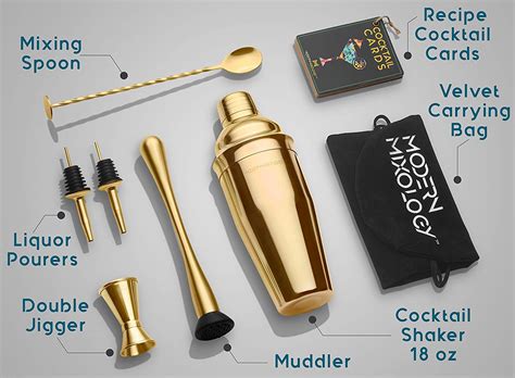 The 12 Best Gold Cocktail Shakers