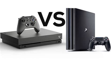 Xbox One X Vs Playstation 4 Pro Ultimate Comparison Specs 4k