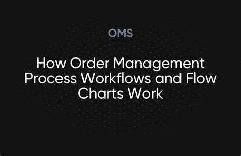 How The Order Fulfillment Process Workflows And Flowcharts Work 2023