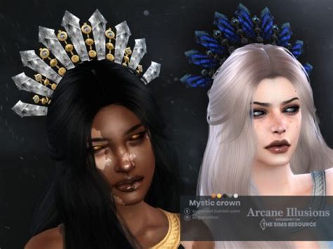 Arcane Illusions Mystic Crown By Sugar Owl At Tsr Lana Cc Finds