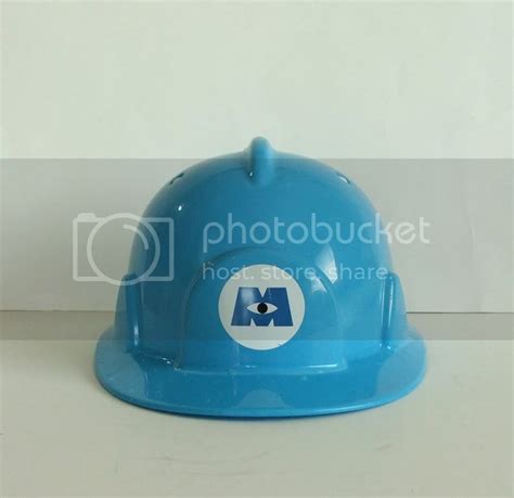 Disney On Ice Monsters Inc Blue Scare Floor Construction Hard Hat Mike