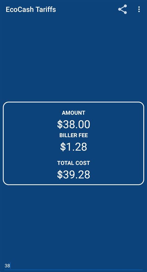 The payback amount may be high enough. This App Allows You To Easily Check EcoCash Fees You Get ...