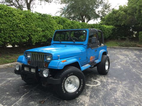 Jeep Wrangler 2 Door 1989 Electric Blue For Sale ...