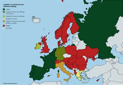 Legality Of Consensual Sex Between Siblings In Europe Reurope