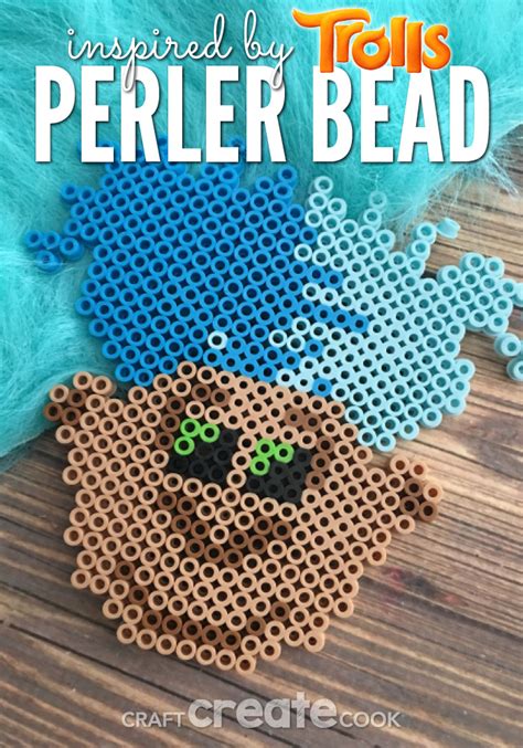 Perler Bead Trolls Craft Craft Create Cook