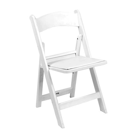 Capacity white plastic folding chair with gray frame at walmart and save. White Resin Folding Chair with Padded Seat - Peter ...