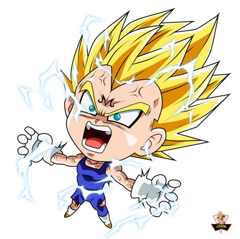 Chibi Majin Vegeta By Lucario Strike Dragon Ball Gt Dragon Ball Tattoo