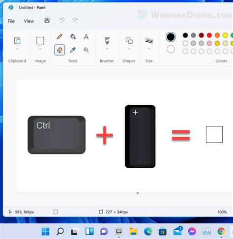 How To Increase Eraser Size In Paint Windows 11