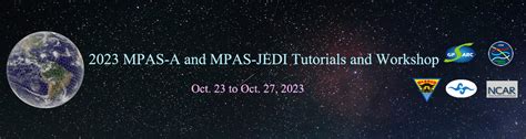 2023 Mpas A And Mpas Jedi Tutorials And Workshop