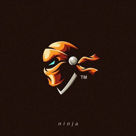 Pin On Ninja Mascot Logo