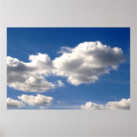 Clouds Poster Print