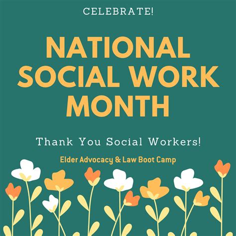 March Is National Social Work Month And We Couldnt Be More Glad To