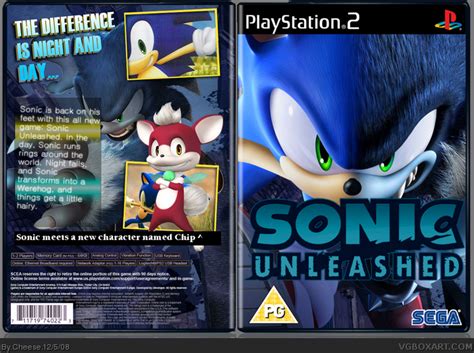Sonic Unleashed Playstation 2 Box Art Cover By Cheese