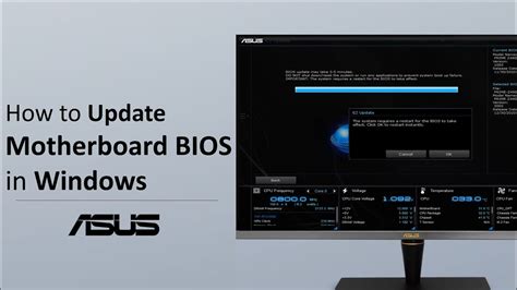 How To Update Asus Motherboard Bios In Windows Asus Support Youtube