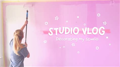 Studio Vlog Decorating My Studio Youtube