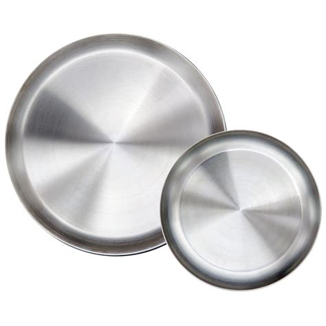 Buy Immokaz Matte Polished 90 Inch 304 Stainless Steel Round Plates