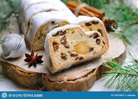 In another mixing bowl, combine butter, molasses and water. Christmas Stollen,Traditional Fruit Loaf Cake, Festive ...