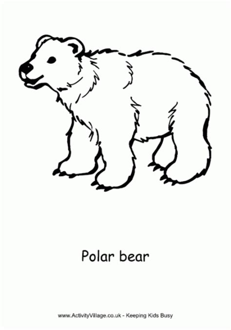 Polar Bear Polar Bear What Do You Hear Coloring Pages Coloring Pages