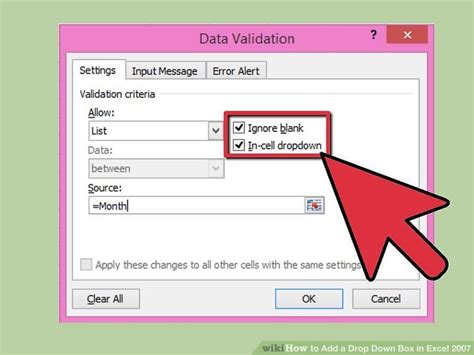 How do i edit a drop down option in excel? How to Add a Drop Down Box in Excel 2007: 11 Steps (with ...