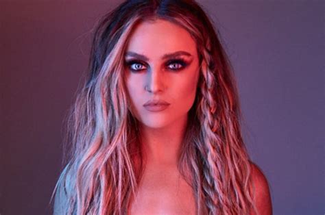 Little Mix Perrie Edwards Instagram Sees Major Boob Flash Daily Star