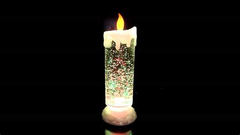Swirling Glitter Candle Light Youtube