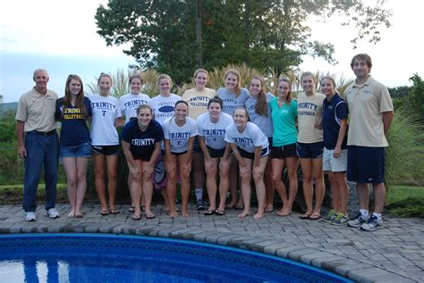 Trinity College Volleyball Cookoutpool Party