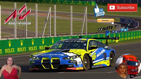 Assetto Corsa BMW M4 GT3 WRT Racing Team 46 Valentino Rossi VR46 2023