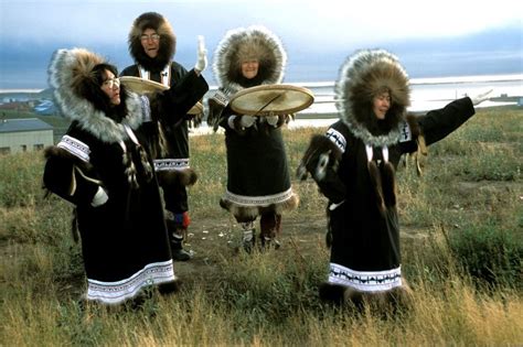 An Oral Culture Inuit Danced At Traditional Feast Times In Ritual