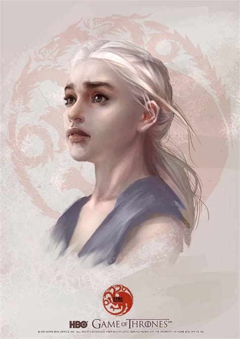 Game Of Thrones Daenerys Targaryen By Scottshi On Deviantart