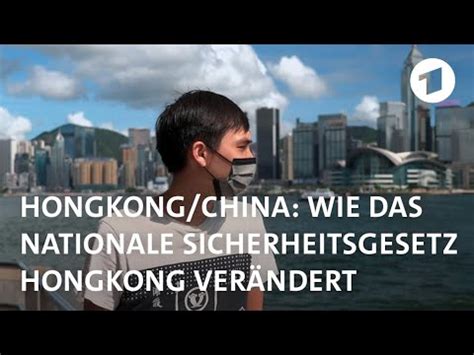 Hongkong China Wie Das Nationalen Sicherheitsgesetz Hongkong Ver Ndert