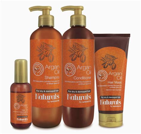 Next, separate hair into four equal sections and thoroughly massage the oil into the scalp area of each section. CelesteChoo.com: New NATURALS by WATSONS Argan Oil BODY ...
