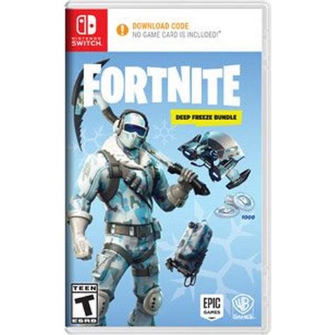 A redeem download code in the nintendo eshop is a code that you get from club nintendo, for example, then type it in the nintendo eshop to get a game. Fortnite Deep Freeze Bundle | Nintendo Switch | GameStop
