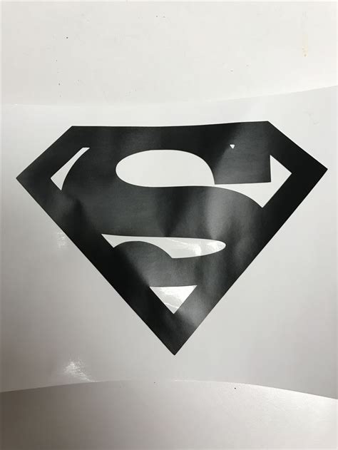 Superman Triangle Tattoo Symbols Vinyl
