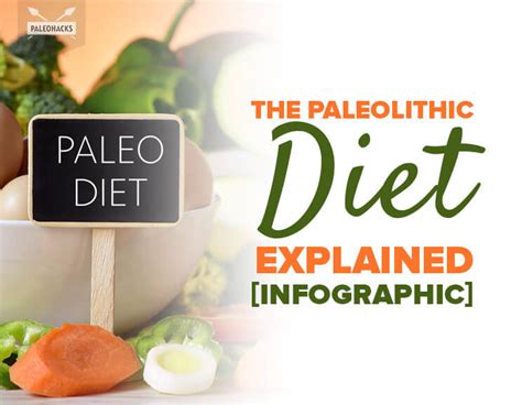 the paleolithic diet explained [infographic] paleo blog