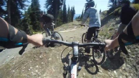Whitefish Montana Mountain Biking Summit Trail 3rd Run Youtube